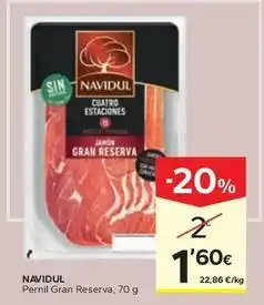 Caprabo Navidul - pernil gran reserva oferta
