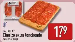 ALDI Chorizo extra loncheado oferta
