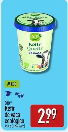 ALDI Natura - kefir de vaca ecologico oferta