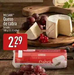 ALDI Milsani - queso de cabra oferta