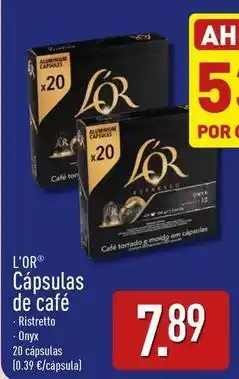 ALDI L'or - capsulas de cafe oferta