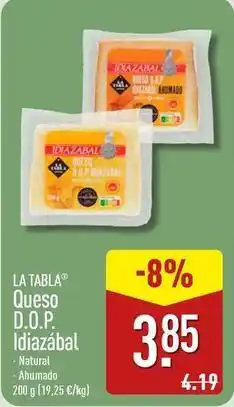 ALDI Queso d.o.p oferta