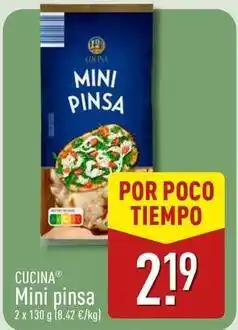 ALDI La cuina - mini pinsa oferta