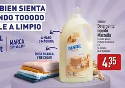 ALDI Tandil - detergente liquido marsella oferta