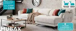Mubak Chaise lessive oferta