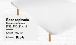 Mubak Base tapizada oferta