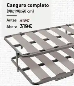 Mubak Canguro completo oferta