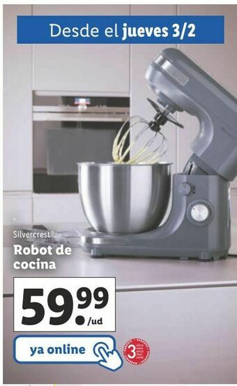 Lidl Robot de cocina silvercrest oferta