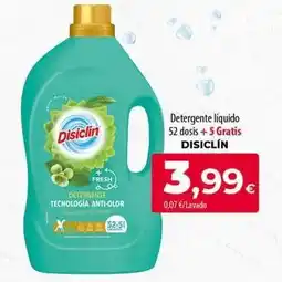 Spar Tenerife Disiclin - detergente liquido 52 dosis + 5 gratis oferta