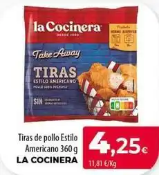 Spar Tenerife La cocinera - tiras de pollo estilo americano oferta