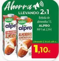 Spar Tenerife Alpro - bebida de almendra oferta