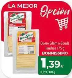 Spar Tenerife Bonnissimo - queso edam o gouda lonchas oferta