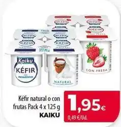 Spar Tenerife Kaiku - kefir natural o con frutas oferta