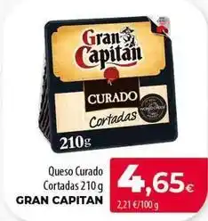 Spar Tenerife Gran capitán - queso curado cortadas oferta