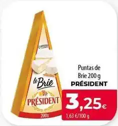 Spar Tenerife Président - puntas de brie oferta
