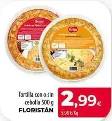 Spar Tenerife Floristan - tortilla con o sin cebolla oferta