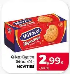 Spar Tenerife Mcvitie's - galletas digestive original oferta