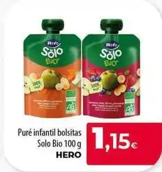 Spar Tenerife Hero - pure infantil bolsitas solo bio oferta