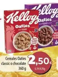 Spar Tenerife Kellogg's - cereales oatiles classic o chocolate oferta