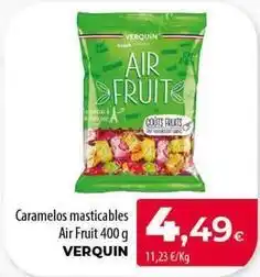 Spar Tenerife Caramelos masticables air fruit oferta