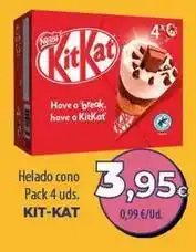 Spar Tenerife Kit kat - helado cono oferta