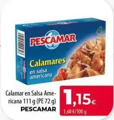 Spar Tenerife Pescamar - calamar en salsa oferta