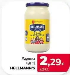 Spar Tenerife Hellmann's - mayonesa oferta