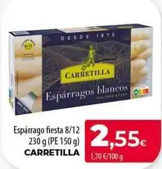 Spar Tenerife Carretilla - esparrago fiesta oferta