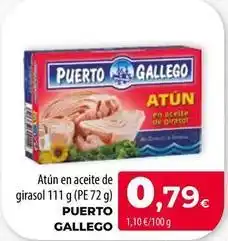 Spar Tenerife Puerto gallego - atun en aceite de girasol oferta