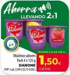 Spar Tenerife Danone - vitalinea sabores oferta