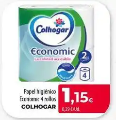 Spar Tenerife Colhogar - papel higiénico economic 4 rollos oferta