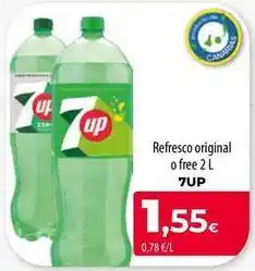 Spar Tenerife 7 up - refresco original o free oferta