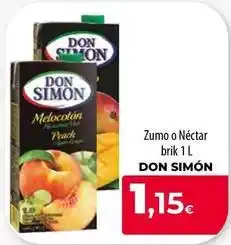 Spar Tenerife Don simón - zumo o néctar brik oferta