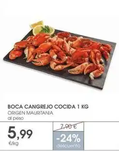 Supermercados Plaza Origen - boca cangrejo cocida oferta