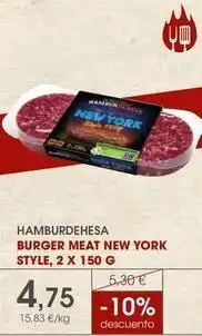 Supermercados Plaza Style - hamburger meat new york oferta