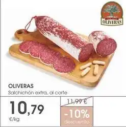 Supermercados Plaza Oliveras - salchichon extra oferta