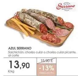 Supermercados Plaza Serrano - azul oferta