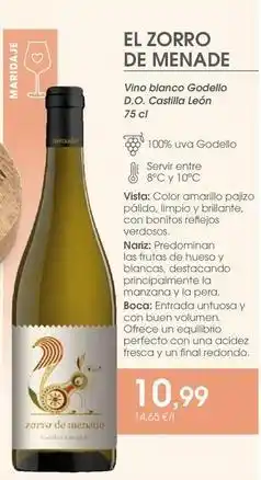 Supermercados Plaza Blanco - vino godello d.o. castilla leon oferta
