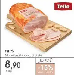 Supermercados Plaza Tello - magreta adobada oferta