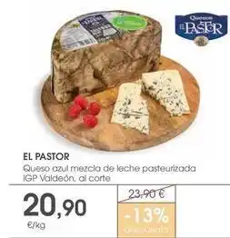 Supermercados Plaza El pastor - queso azul mezcla de leche pasteurizada igp valdeon oferta