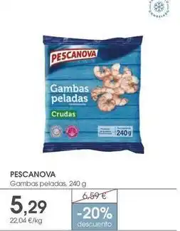 Supermercados Plaza Pescanova - gambas peladas oferta