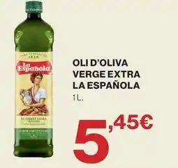El Corte Inglés La española - oli d'oliva verge extra oferta