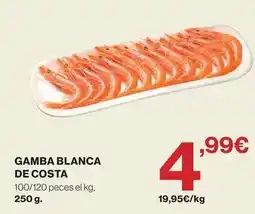 El Corte Inglés Costa - gamba blanca de oferta