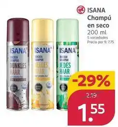 Rossmann Isana - champú en seco oferta