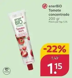 Rossmann Enerbio - tomate concentrado oferta