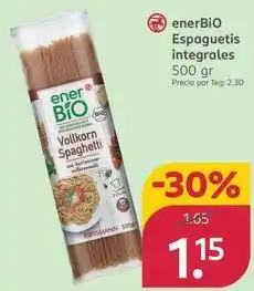 Rossmann Enerbio - espaguetis integrales oferta