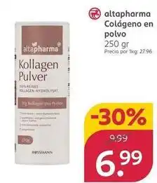 Rossmann Altapharma - colageno en polvo oferta
