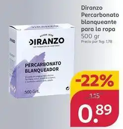 Rossmann Diranzo - percarbonato blanqueante para la ropa oferta