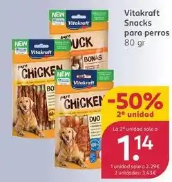 Rossmann Vitakraft - snacks para perros oferta