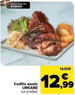 Carrefour Urkabe - codillo asado oferta